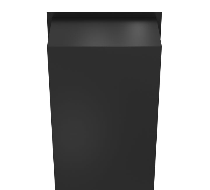 Rückseite von Bioethanol Einbau Kamin Einbaukamin Ofen SELECTED Vertikal von Wild Flame